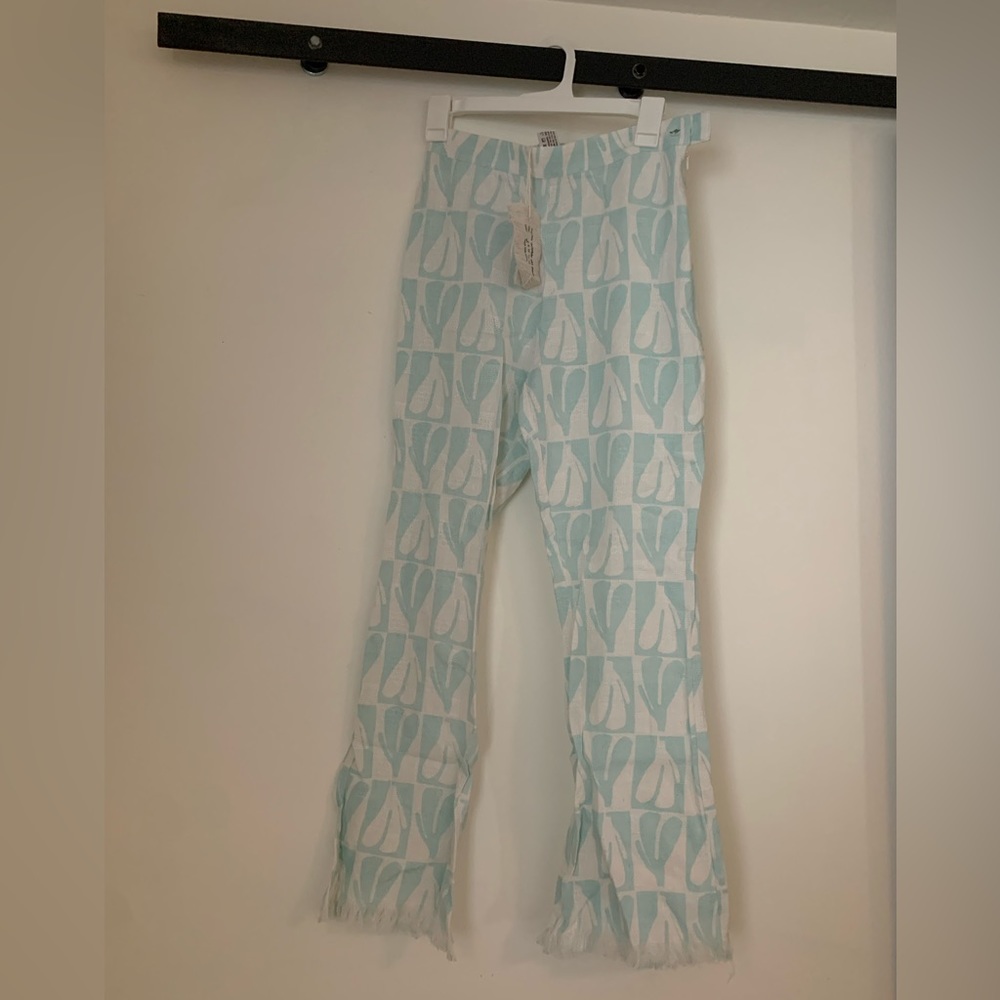 NWT- Maurie + Eve Linen pant- Size US 2